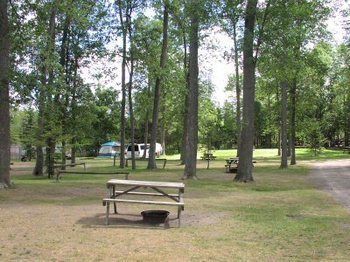 Отель Jell E Bean Campground And Trailers Васага-Бич Экстерьер фото